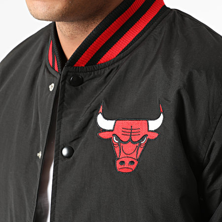New Era - Veste Bomber NBA Team Wordmark Chicago Bulls Noir