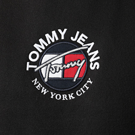 Tommy Jeans - Timeless 1628 Felpa con cappuccio nera