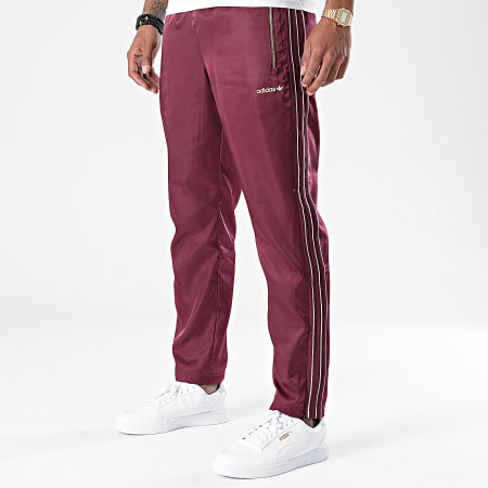 Adidas Originals - Pantalon Jogging A Bandes H31293 Bordeaux