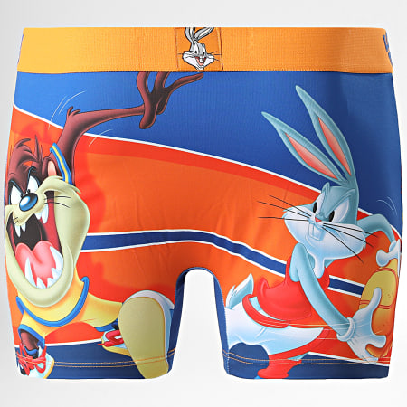 Freegun - Boxer Looney Tunes Dribble Bleu Orange