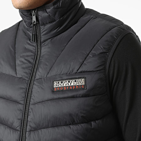 Napapijri Doudoune Sans Manches Aerons V2 A4FPW Noir LaBoutiqueOfficielle