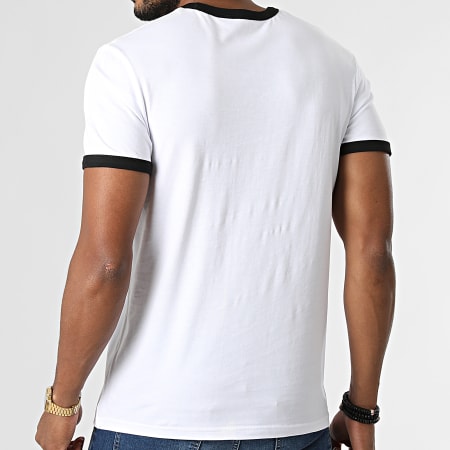 Ghetto Fabulous Gang - Tee Shirt Ringer Blanc Noir