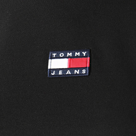 Tommy Jeans - Tee Shirt Femme Center Badge 0404 Noir
