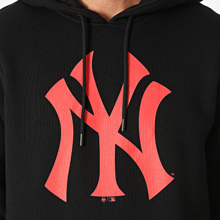 '47 Brand - Sudadera New York Yankees 548199 Negro Rojo