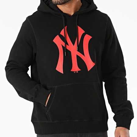 '47 Brand - Sudadera New York Yankees 548199 Negro Rojo