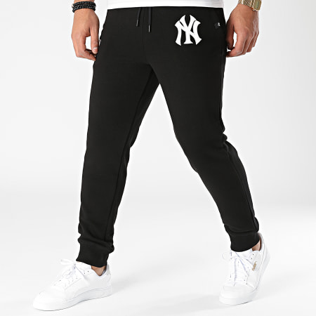 '47 Brand - Pantalones Jogging New York Yankees Bordado 47 Burnside Negro