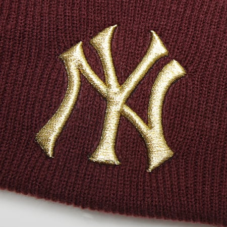 '47 Brand - Bonnet New York Yankees Bordeaux Doré