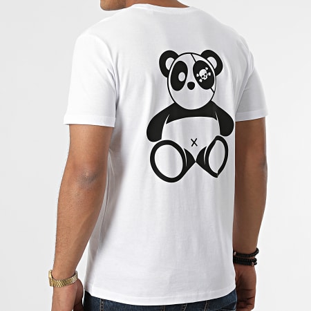 Sale Môme Paris - Tee Shirt Panda Blanc Noir