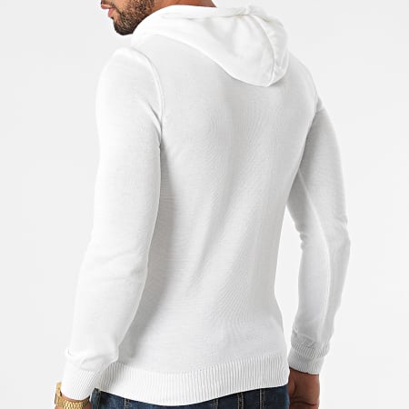 Paname Brothers - Pull Capuche PNM-228 Blanc