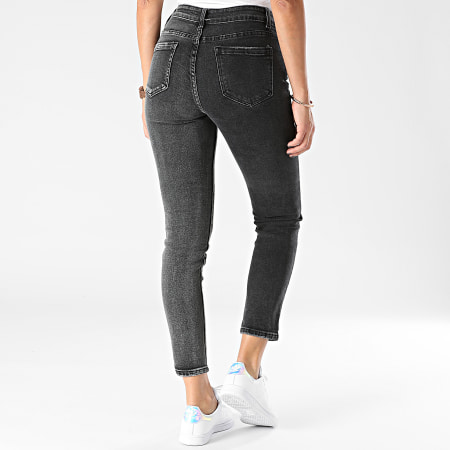 Girls Outfit - Mom Jeans Mujer B1198 Gris Antracita