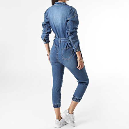 Girls Outfit - Mono Jean Mujer W152 Azul Denim
