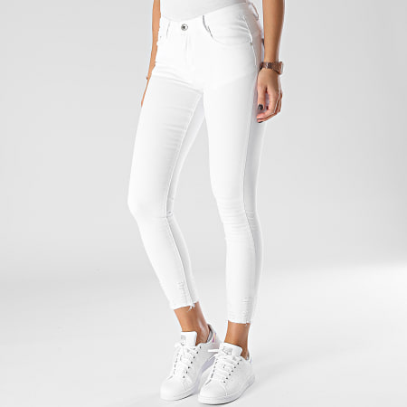 Girls Outfit - Jeans skinny da donna 1031 Bianco