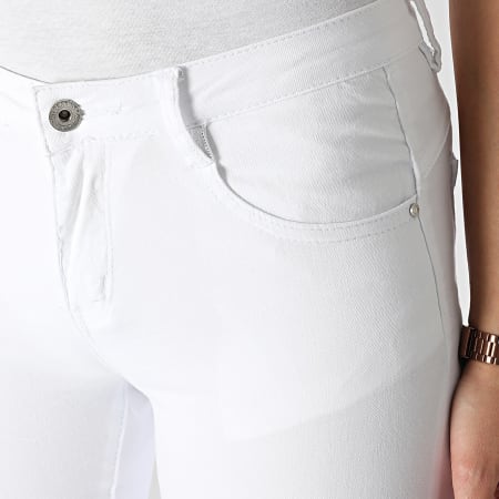 Girls Outfit - Jeans skinny da donna 1031 Bianco