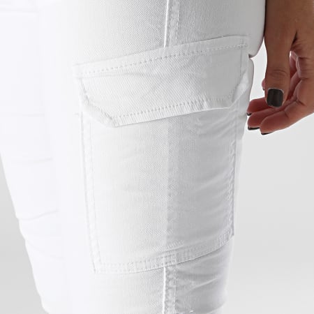Girls Outfit - Pantalón Jogger Mujer Slim 1355 Blanco