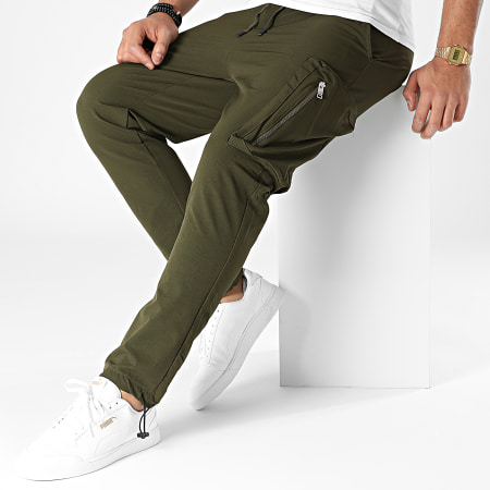 Ikao - Pantalone Jogger LL517 Verde Khaki