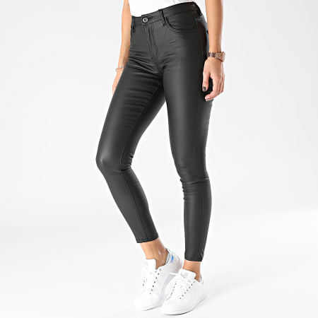 Girls Outfit - Donna A3001 Pantaloni skinny in similpelle nero