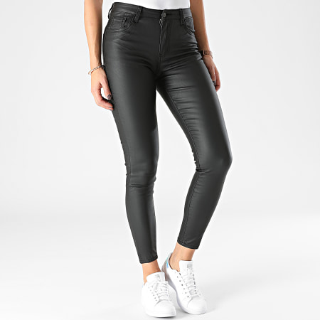 Girls Outfit - Donna A3001 Pantaloni skinny in similpelle nero