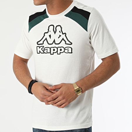 Kappa - Tee Shirt Logo Coku 321154W Blanc