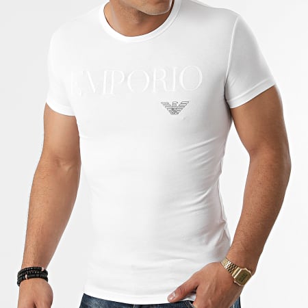 Emporio Armani - Camiseta 111035-CC716 Blanco
