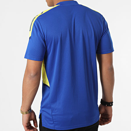 Adidas Performance - Tee Shirt De Sport A Bandes Juventus GS8660 Bleu Roi