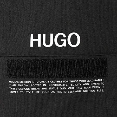 HUGO - Sweat Capuche Devertree 50458329 Noir