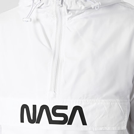 NASA - Coupe-Vent Japan Back Blanc