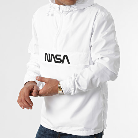 NASA - Coupe-Vent Japan Back Blanc