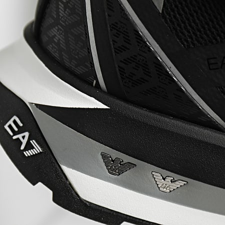 EA7 Emporio Armani - Baskets X8X089 XK234 Black White High Rise