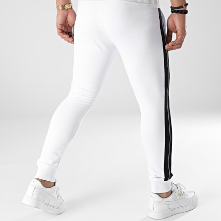 LBO - 2047 Pantaloni da jogging a banda bianca