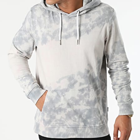 Only And Sons - Sudadera Capucha Reid Life Gris Claro