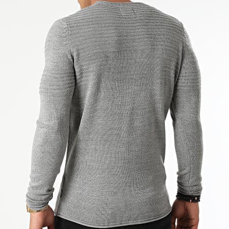Only And Sons - Jersey gris jaspeado Blade