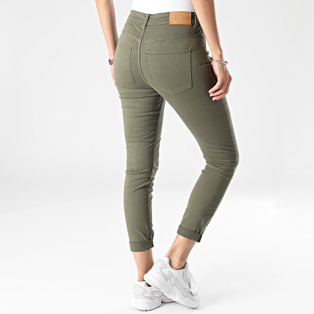 Jean Skinny Femme Leon Life Vert Kaki