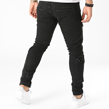 Classic Series - B6544 Jeans Cargo neri