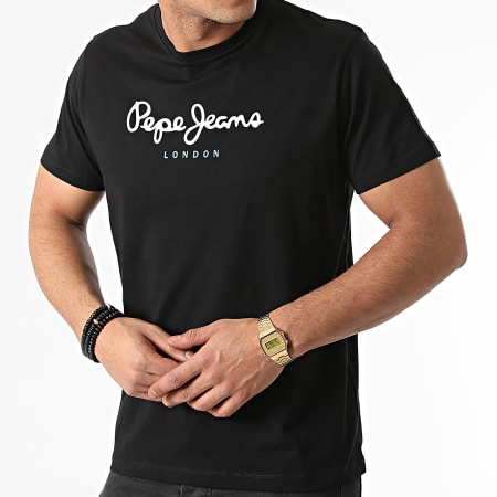 Pepe Jeans - Tee Shirt Eggo Noir