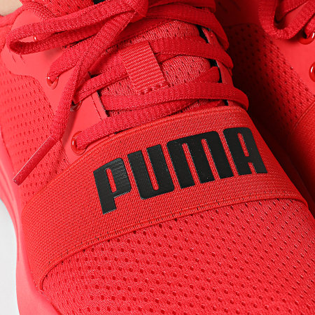 Puma - Baskets Femme Wired Run 374214 High Risk Red Puma Black