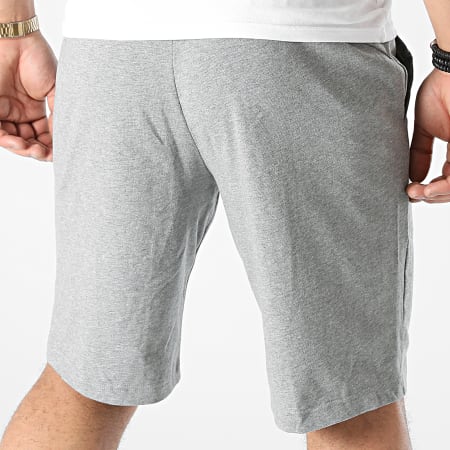 Puma - Pantalones cortos de jogging Essential Jersey 586706 Gris jaspeado