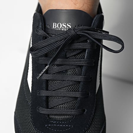 BOSS - Sneakers basse Saturn 50464407 Blu scuro