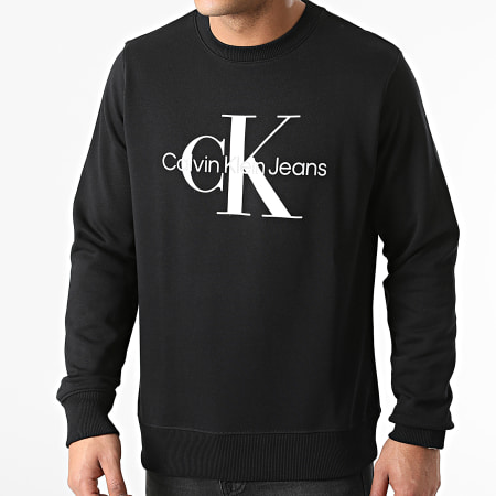 Calvin Klein Jeans - Sweat Crewneck Core Monogram 0933 Noir