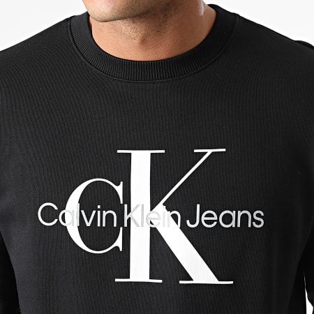 Calvin Klein Jeans - Sweat Crewneck Core Monogram 0933 Noir