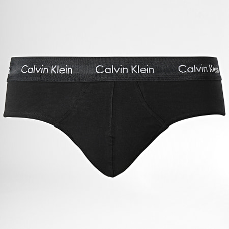 Calvin Klein - Lot De 5 Slips NB2876 Noir