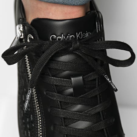 Calvin Klein - Baskets Low Top Laceup 0477 Mono Black