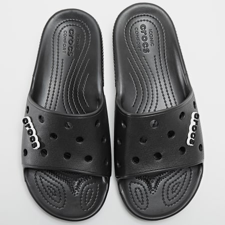 Crocs - Chanclas Classic Slide Negro