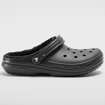 Crocs - Claquettes Classic Lined Clog Noir