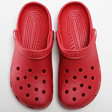 Crocs - Chanclas Classic Clog Rojo