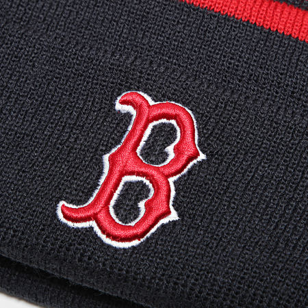 New Era - Bonnet Jake Cuff Boston Red Sox Bleu Marine Rouge