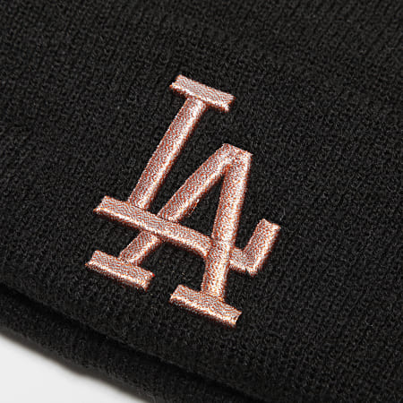 New Era - Bonnet Femme Metallic Logo Los Angeles Dodgers Noir
