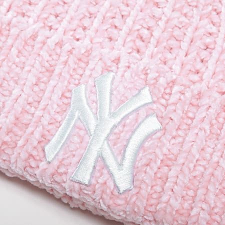 New Era - Bonnet Femme Winterized New York Yankees Rose
