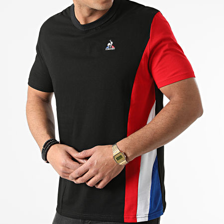 Le Coq Sportif - Tee Shirt Tricolore N1 2210379 Noir