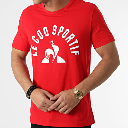 Le Coq Sportif - Tee Shirt Bat N2 2210559 Rouge