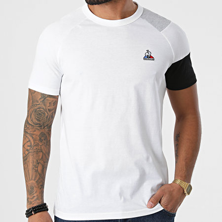 Le Coq Sportif - Tee Shirt Bat N1 2210565 Blanc